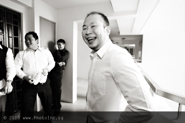 Actual Day Wedding Photography by Singapore Photographer from PhotoInc